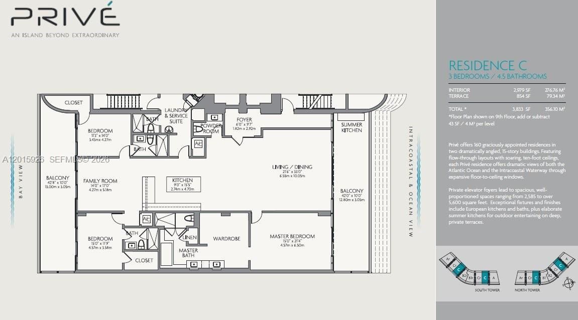 В аренду: $22,000 (4 спален, 5 ванн, 3613 Квадратных фут)
