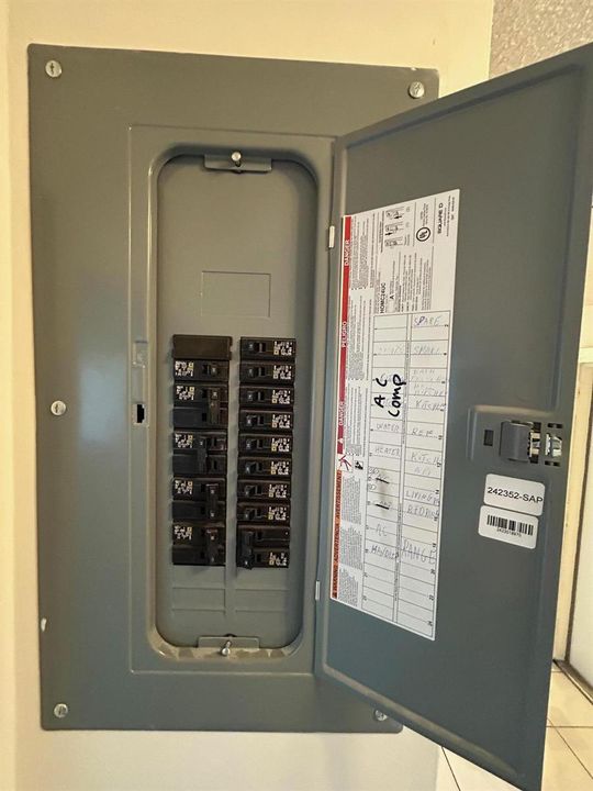 NEW ELECTRIC PANEL