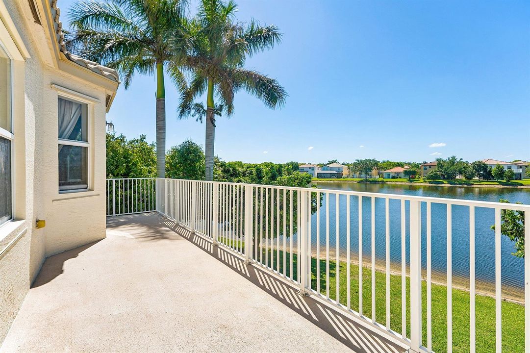 Large Primary Balcony