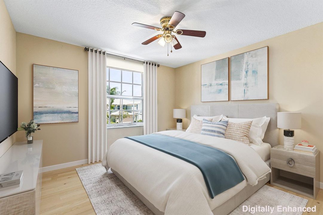 Digitally Enhanced Bedroom