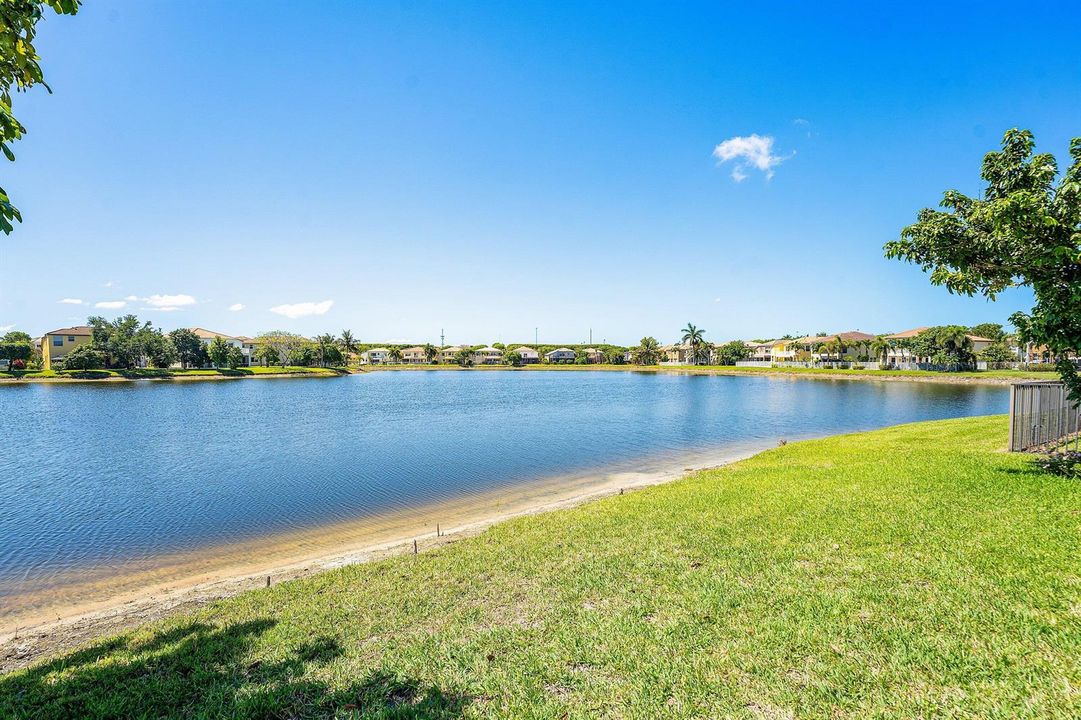 Lake from Backyard