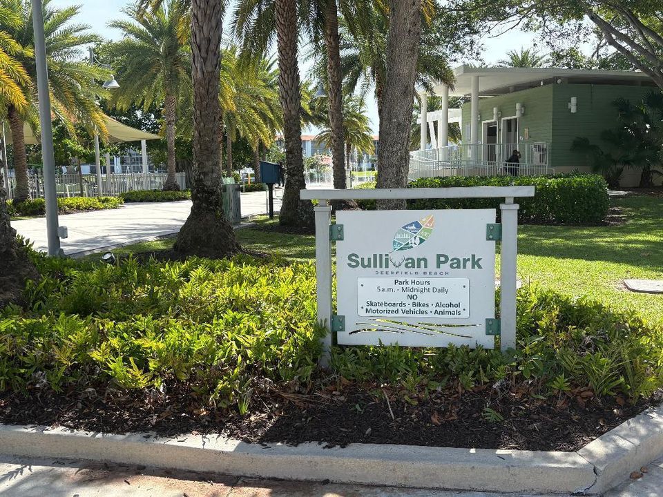 DEERFIELD BEACH Sullivan Park