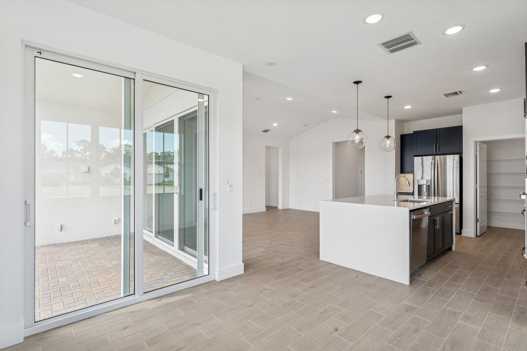 Dining Area, Great Room & Kitchen