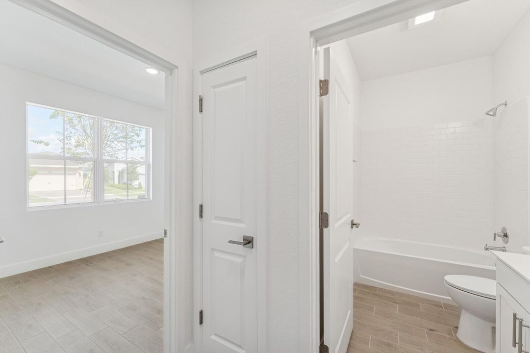 Entry to Bedroom 2 & Hall Bath