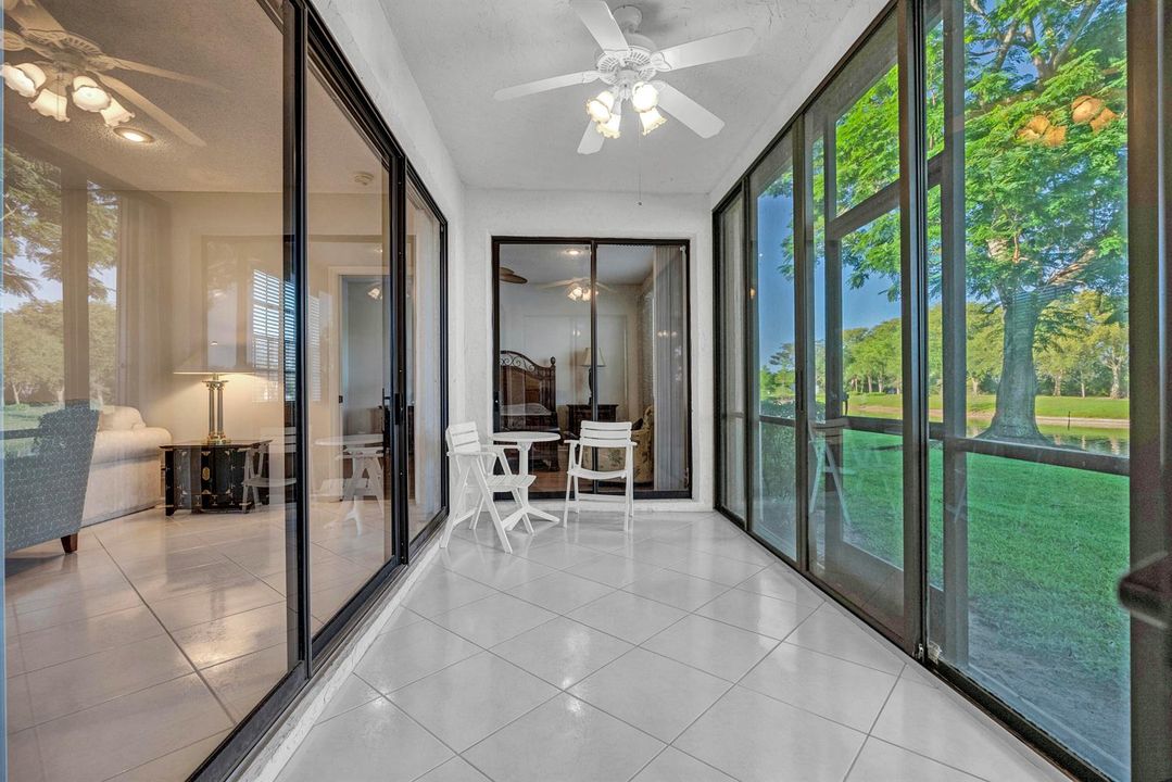 Enclosed Lanai with Lake View
