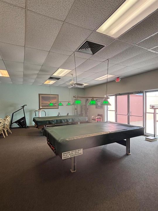 Community Pool Room