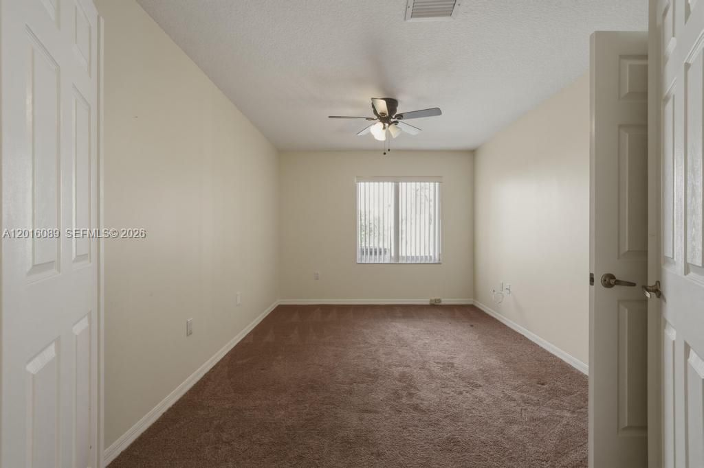 Bedroom #3 currently being used as Den