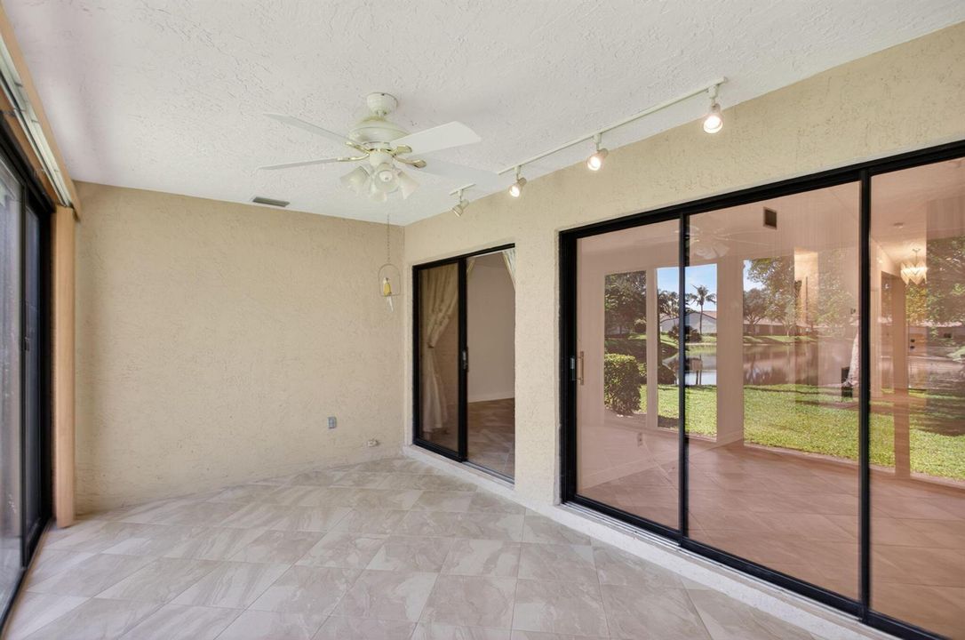 Glass Enclosed Patio