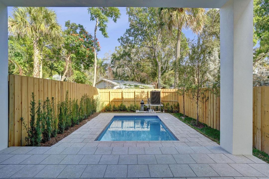 Back Patio/Pool Deck