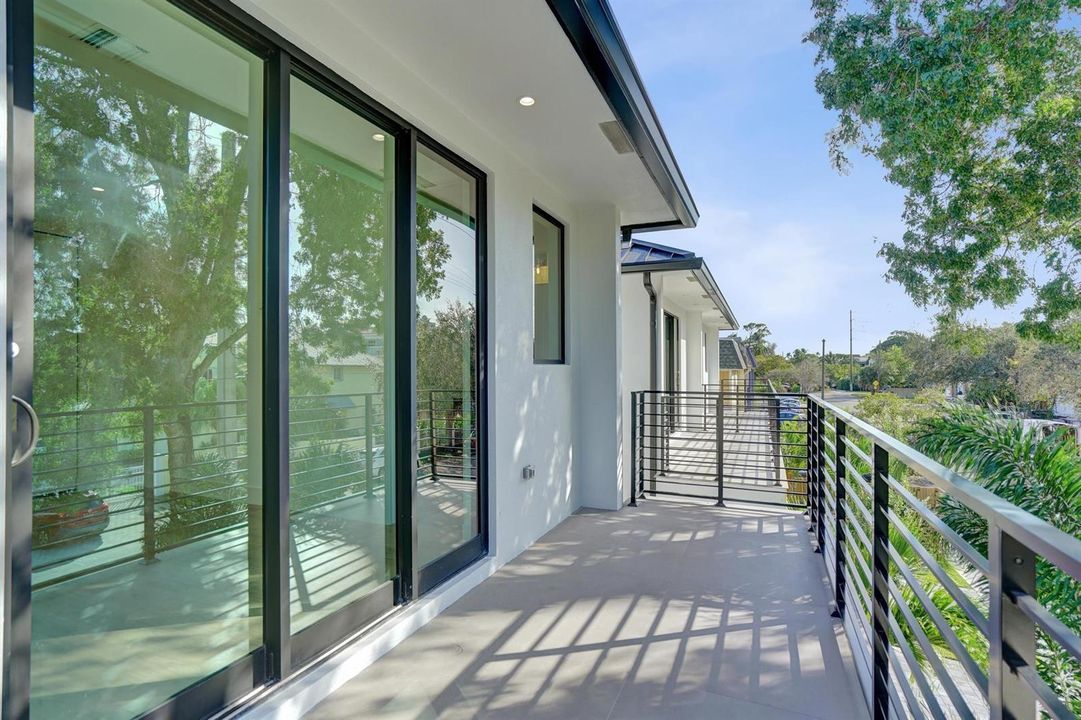 Second Bedrooms Balcony
