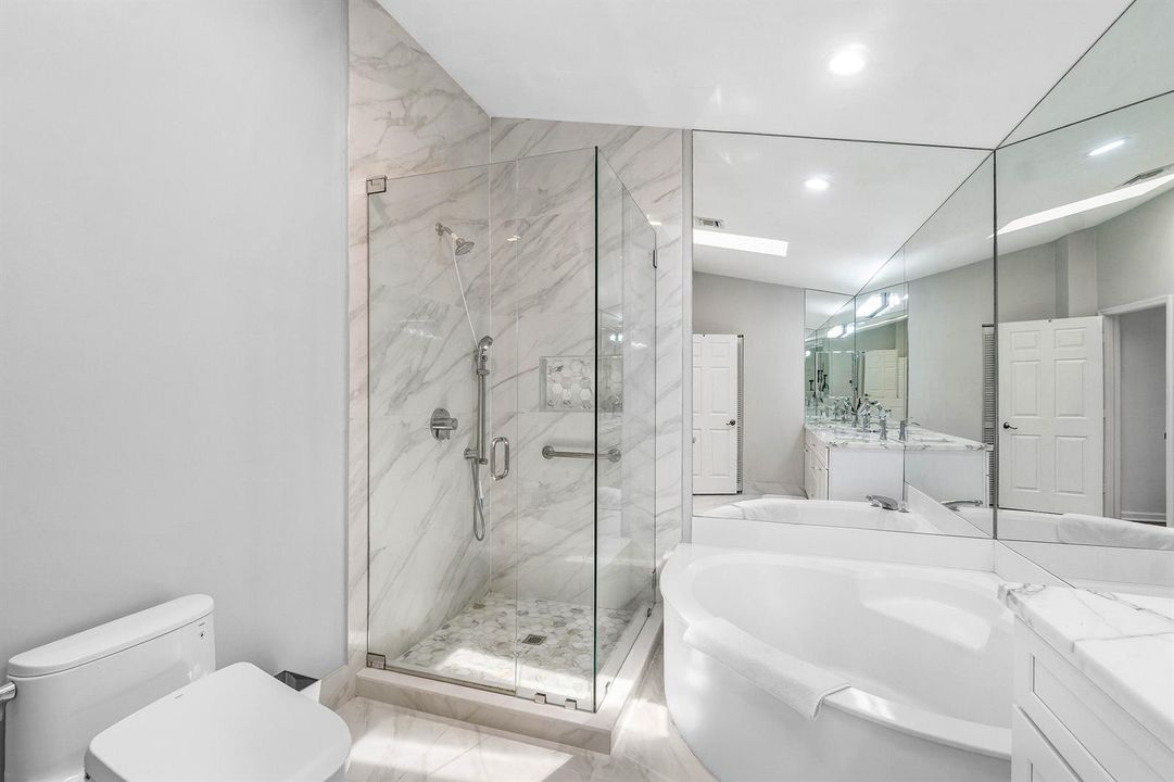 updated primary bath