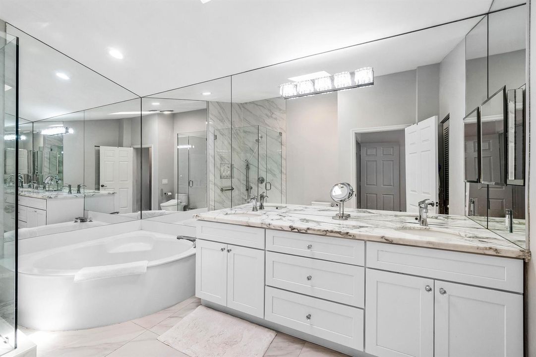 updated primary bath
