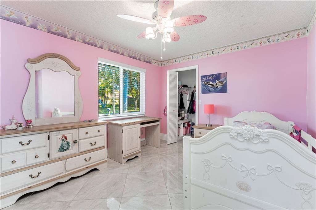 Bedroom has been repainted