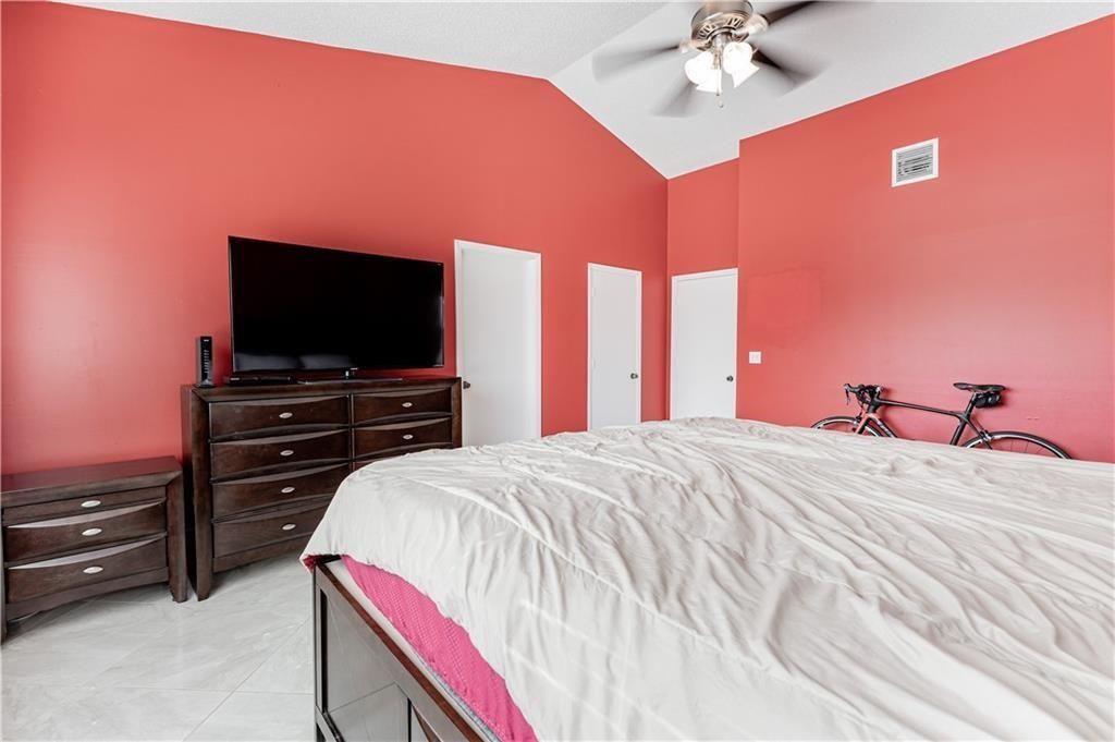 Bedroom has been repainted