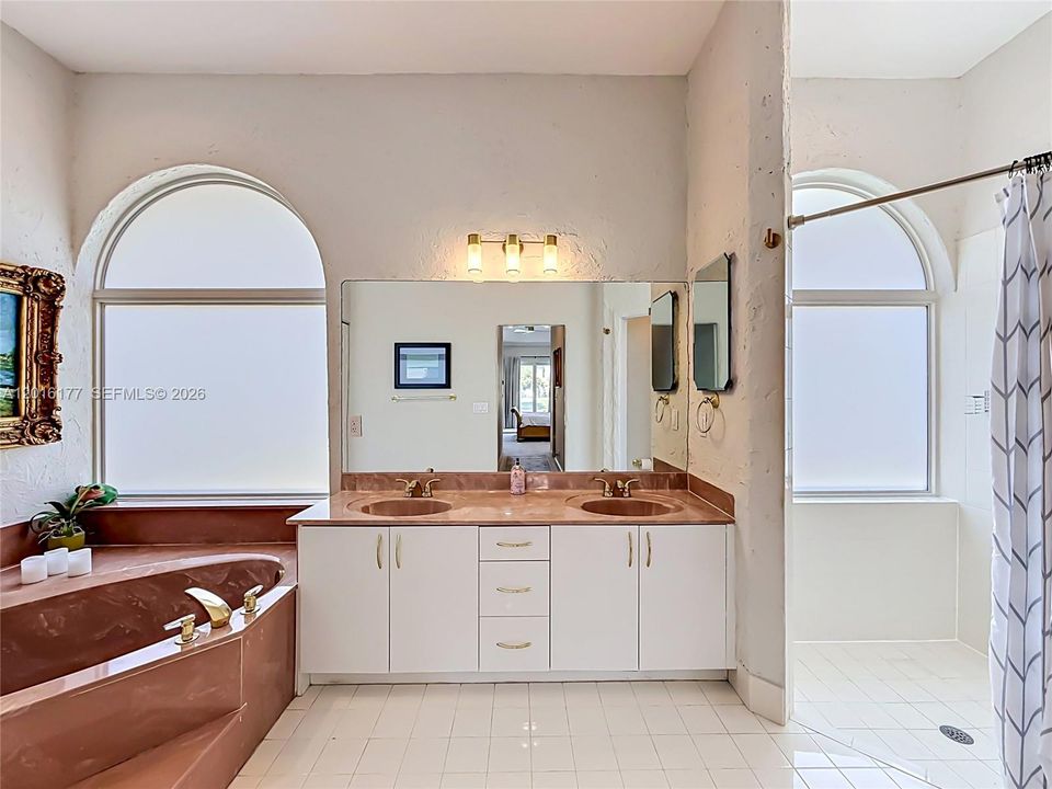 Primary Bath with double vanity