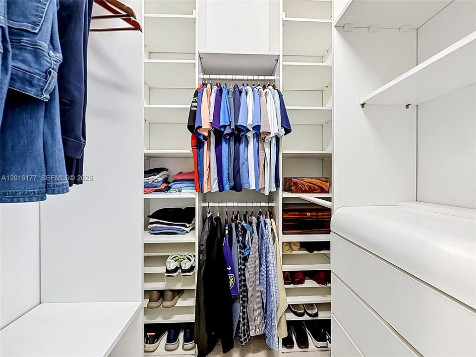 Primary Bedroom Walk in Closet #1