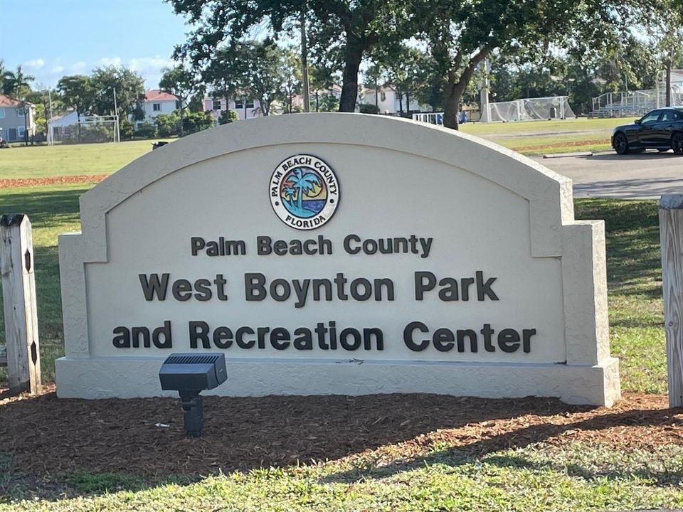 West Boynton Park & Rec Center