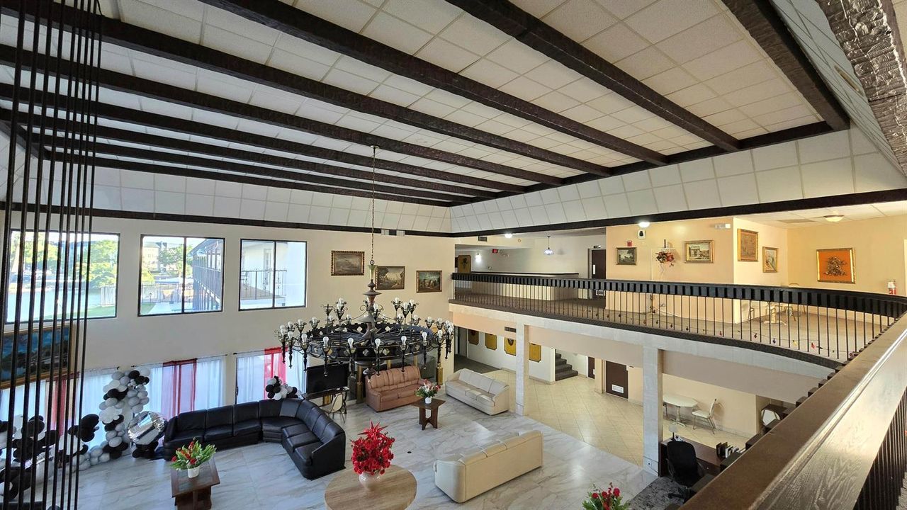 Clubhouse Lobby From 2nd Floor