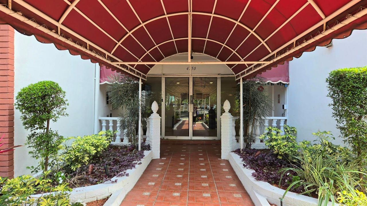 Bldg 11 Front Entry Awning