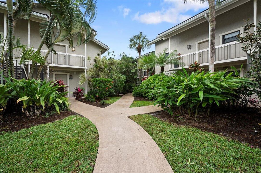 Walkway from Parking