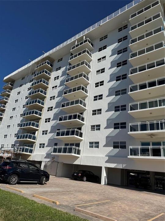 back of building