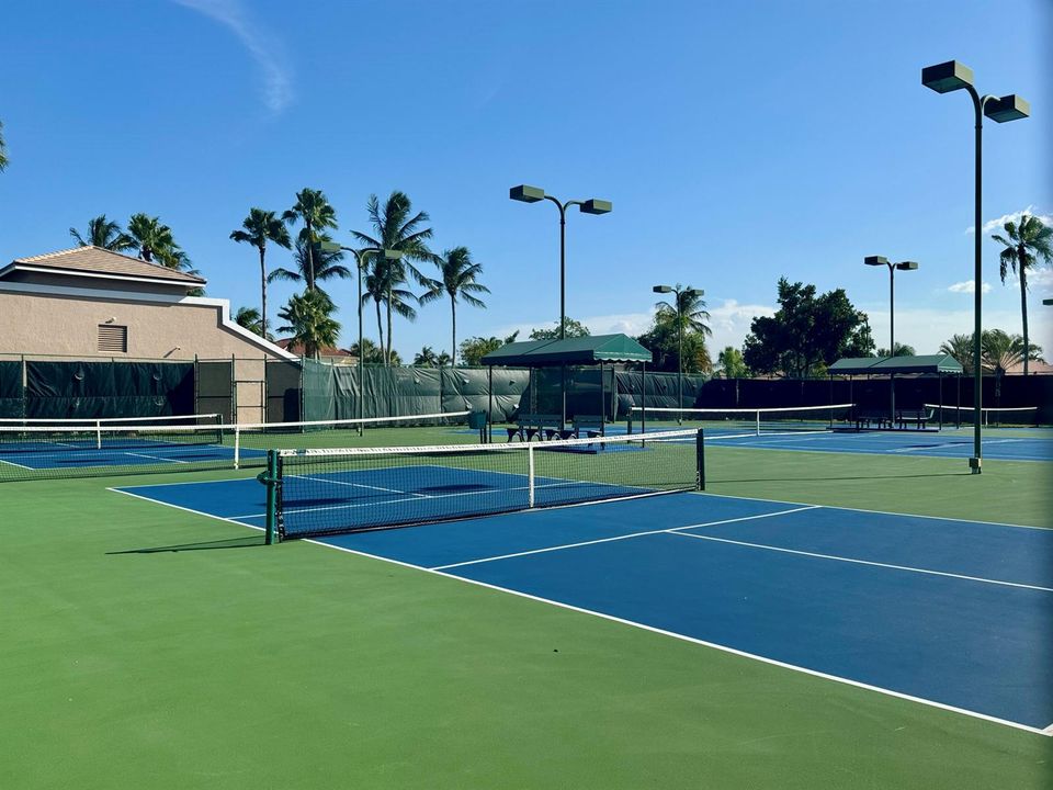 tennis courts