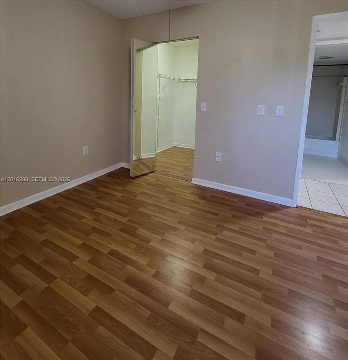 2nd bedroom and walk-in closet
