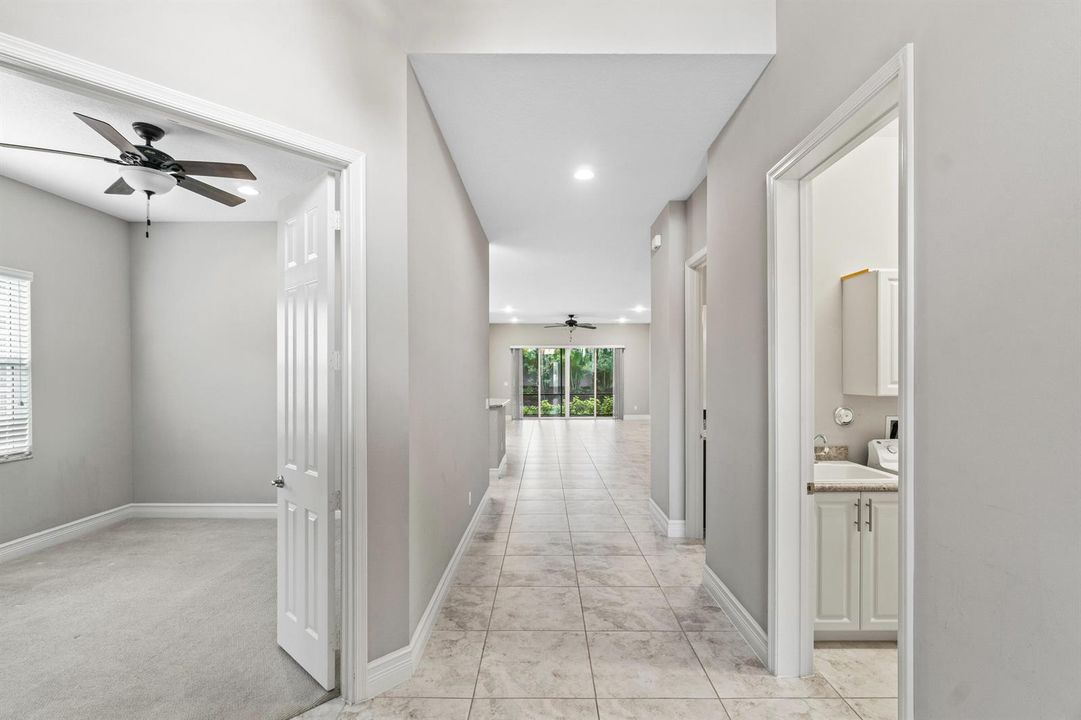 Den With Double Door Entry
