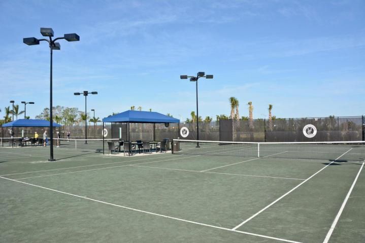 Eight Tennis Courts