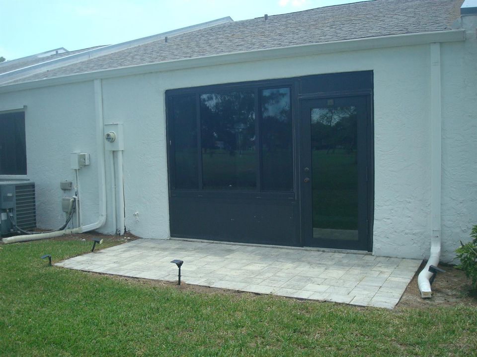 Back of Villa