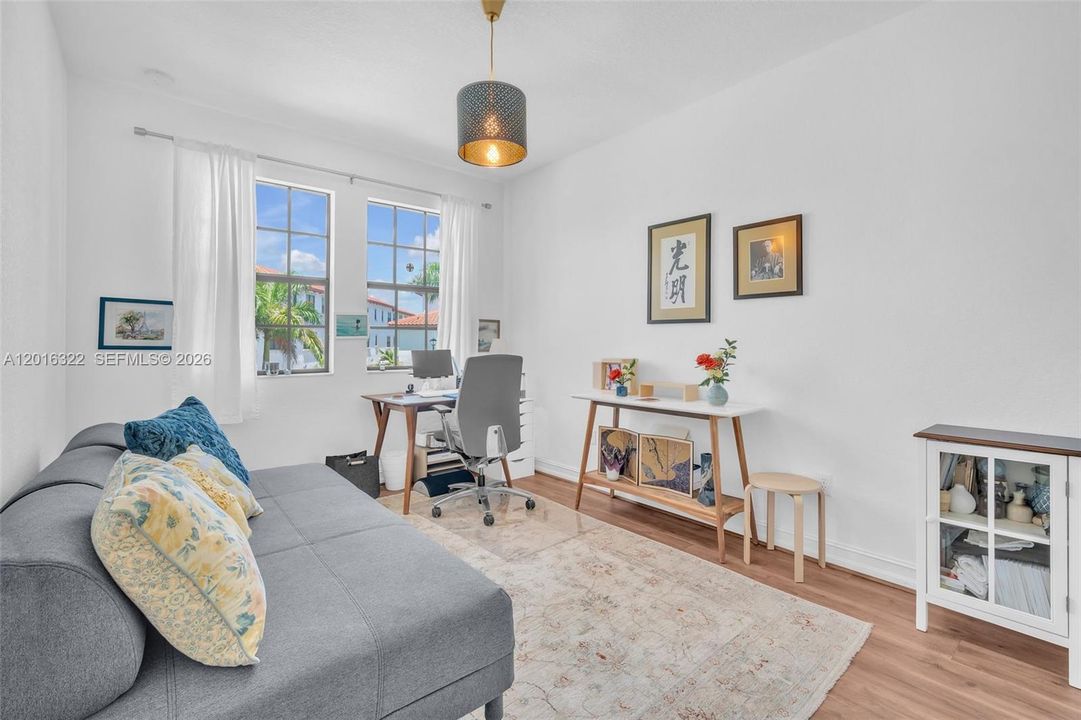 Bedroom Converted to Office