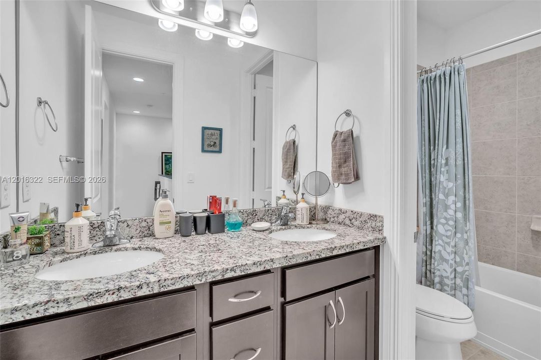 Second Bathroom with Double Sinks