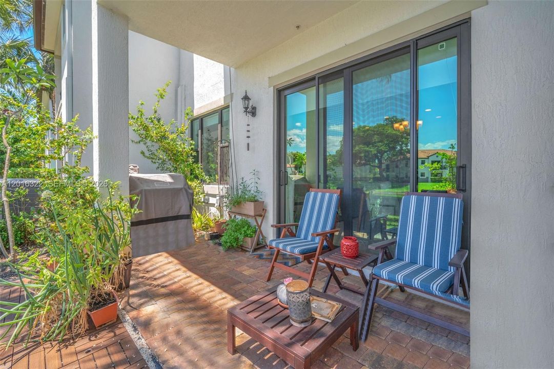Covered Lanai at Back