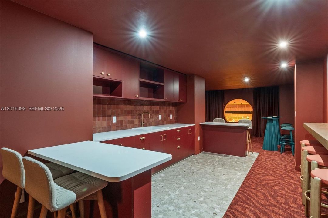 Screening Room | The Standard Residences Midtown Miami features a collection of refined studio, one-bedroom, one-bedroom + den, and two-bedroom pieds-á-terre.