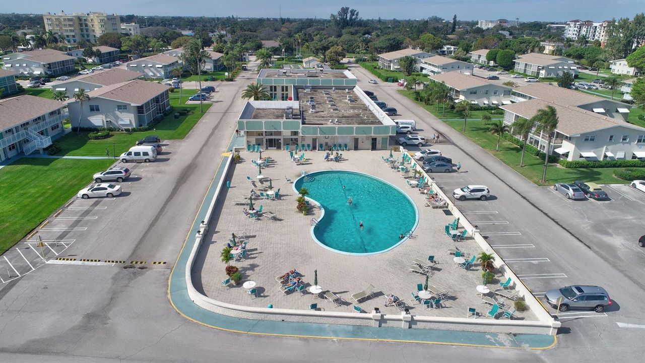 ARIEL VIEW POOL