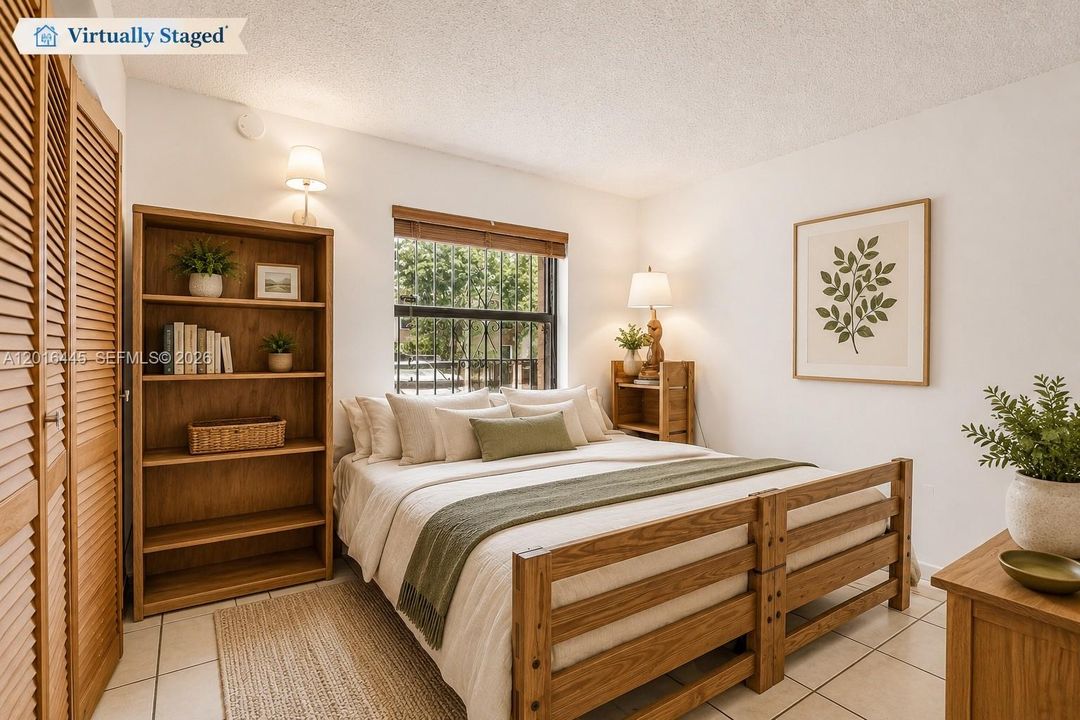 SECOND BEDROOM VIRTUALLY STAGED