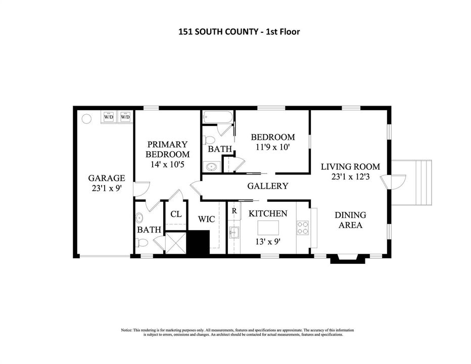 151 S COUNTY ROAD Floorplan
