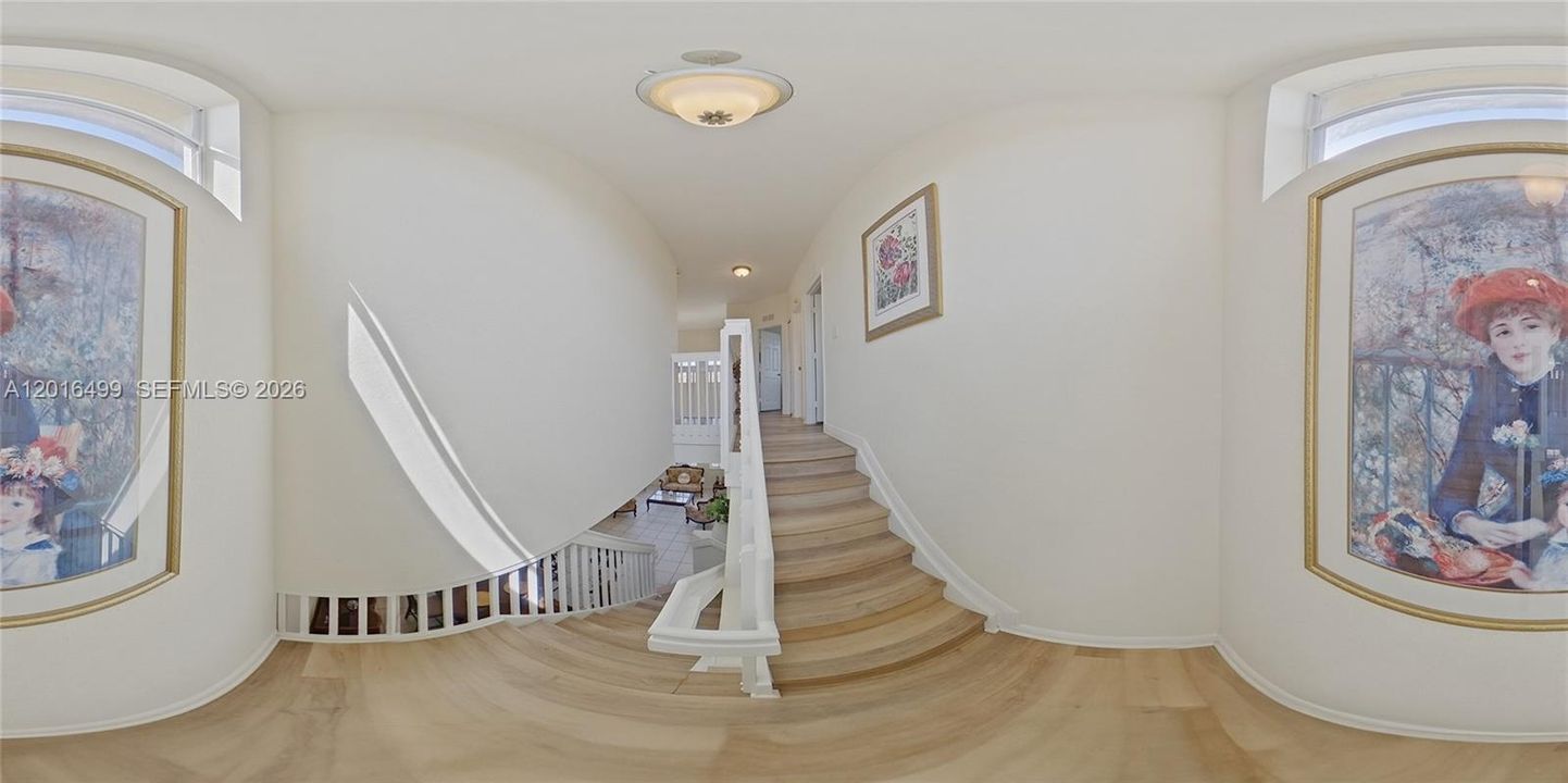 Upstairs