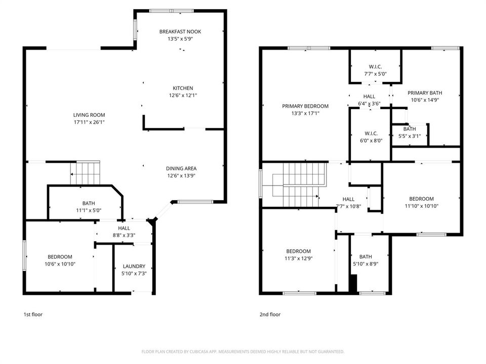 2D Floor Plan for 10509 Cape Delabra Cou