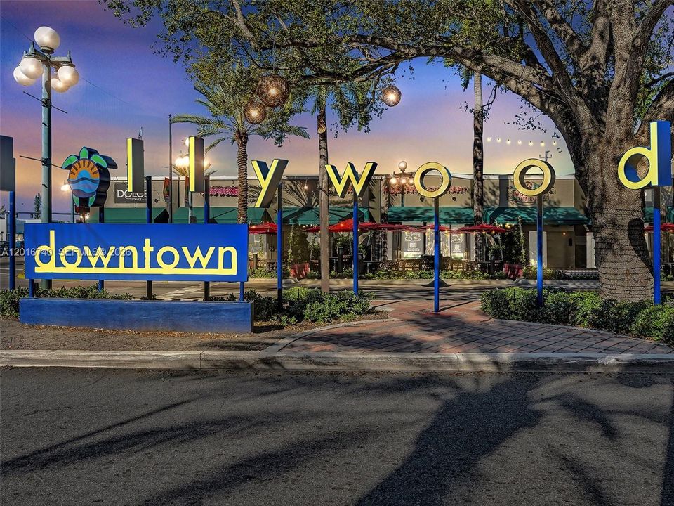 Short Drive to Downtown Hollywood