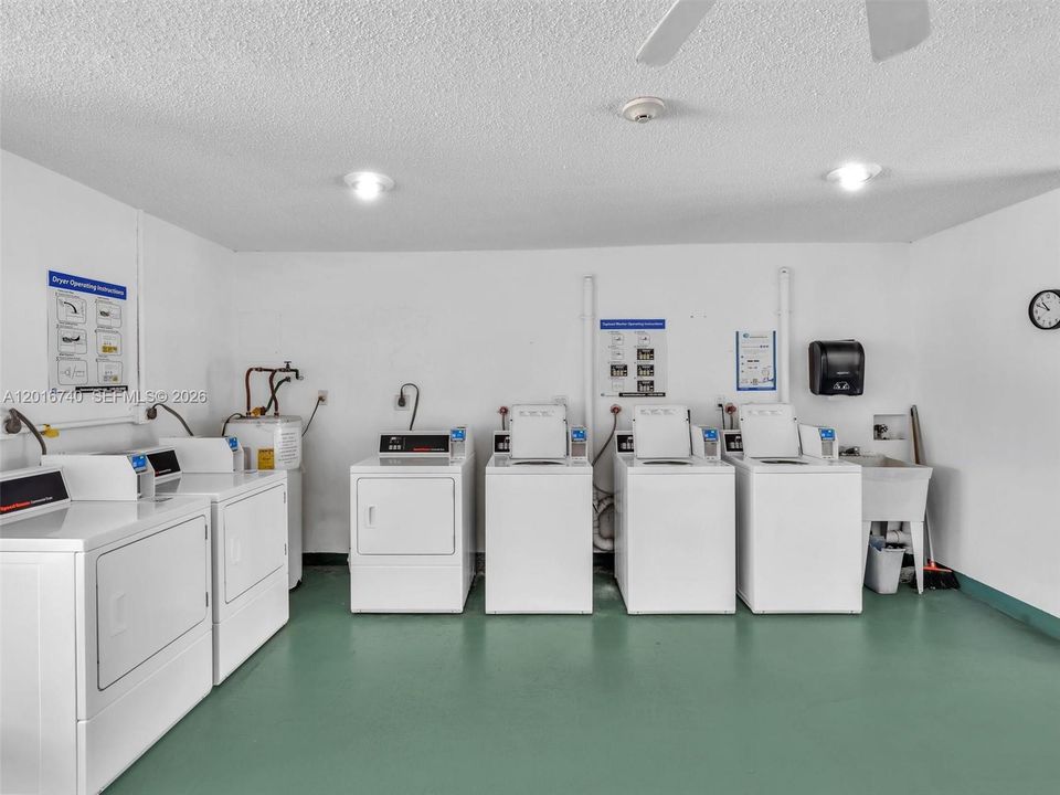 Located on the Same Floor, nice and clean with many machines