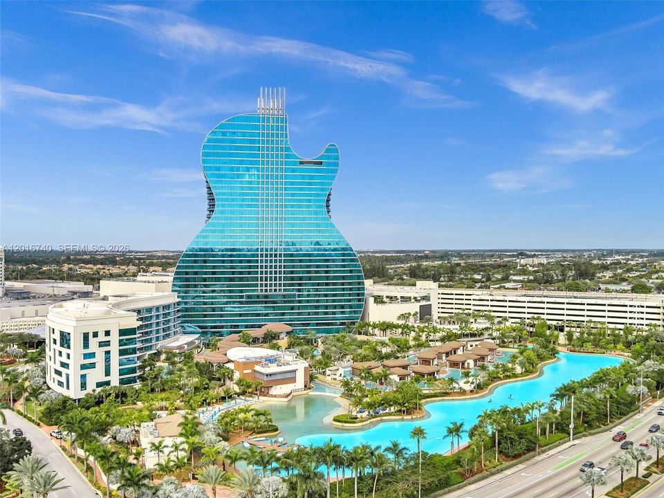 Short Drive to Enjoy restaurants and shows at the Hard Rock!
