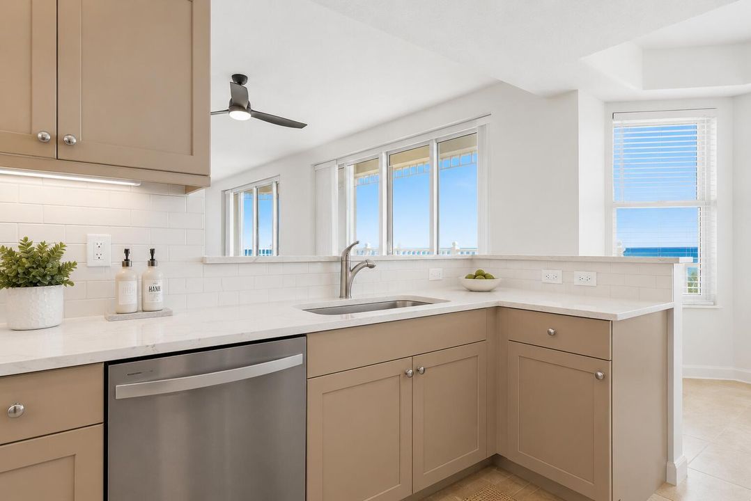 staged kitchen for potential remodel ide