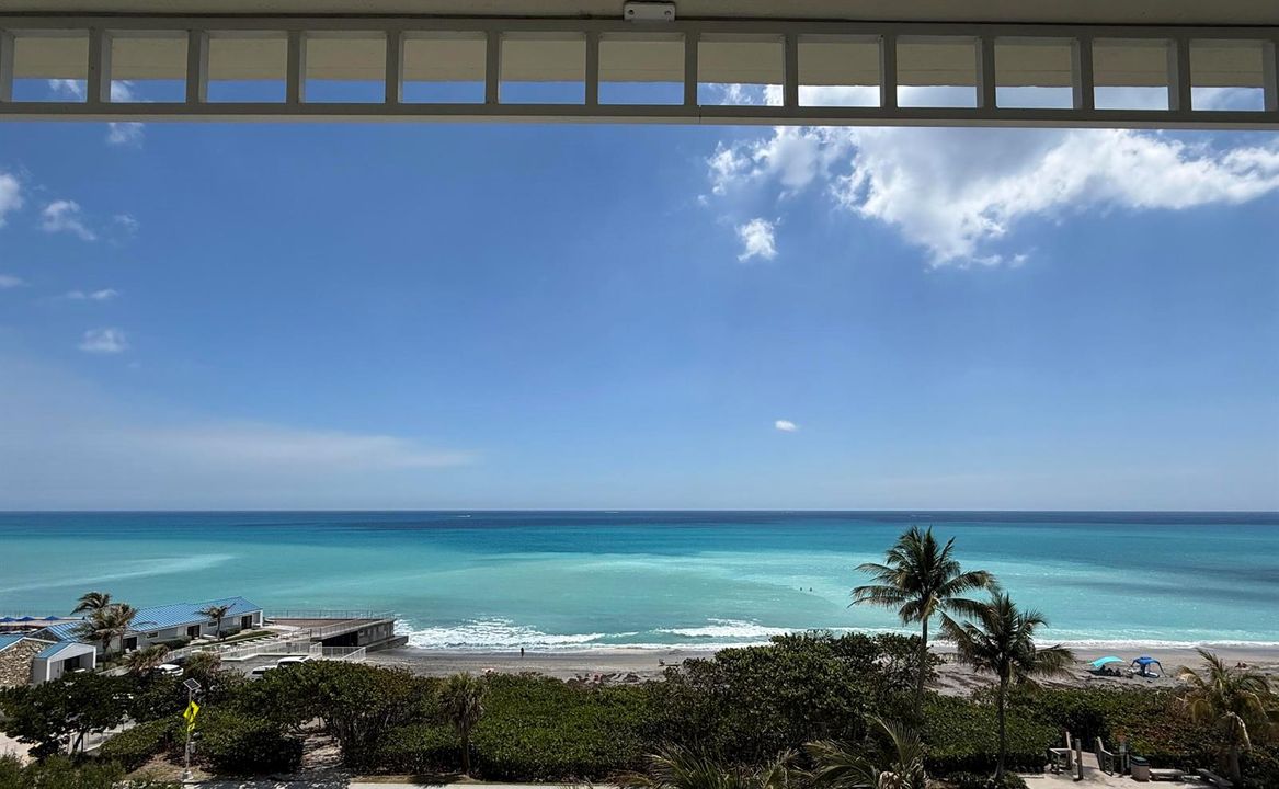 VIEW FROM BALCONY