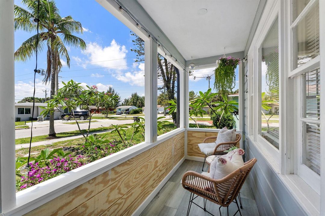 Enclosed Front Porch