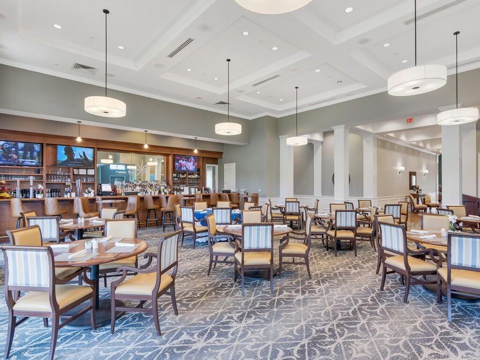 CLUBHOUSE DINING AREA