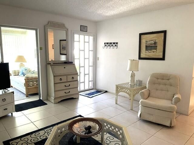 Front entrance to living room view