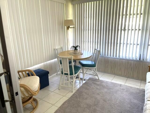 Enclosed Florida room view 1