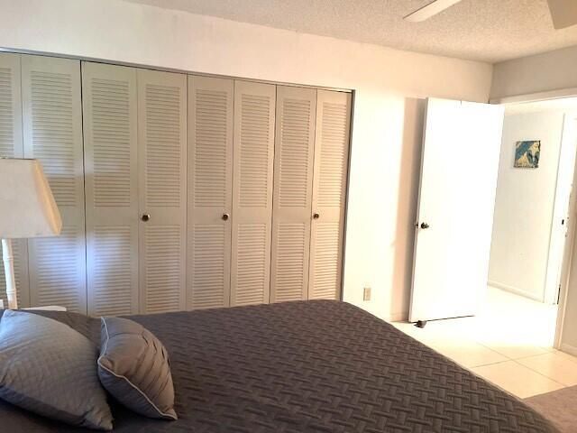 Guest bedroom with plenty of closet spac