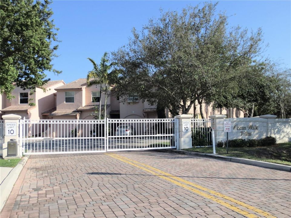 Gated Entrance
